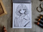 Cute girl universe coloring book - Image 6