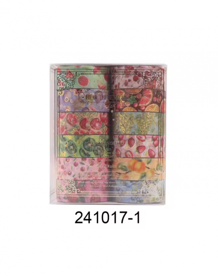 Golden fruits washi tapes - Image 3