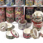 Floral washi tapes