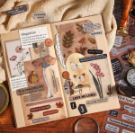 vintage phrases stickers - Image 4