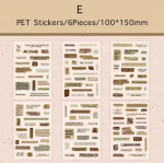 vintage phrases stickers - Image 2