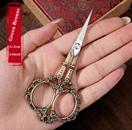 vintage scissors Bronze