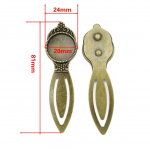 Vintage Cabochon (bookmark) - Image 2