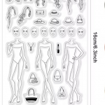 Doll's clear stamp