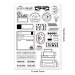 Books lovers clear stamp