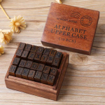 Alphabet stamp box