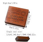 Alphabet stamp box - Image 2