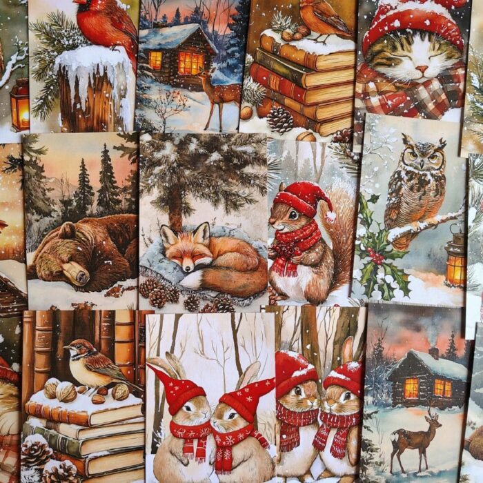 Snow forest paper - Image 7