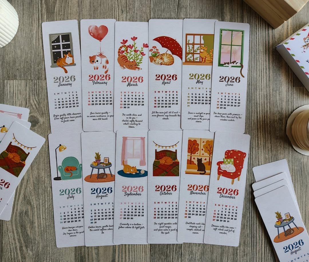 2025/12/1000073765.jpg 2026 Bookmark calendar - Image 1