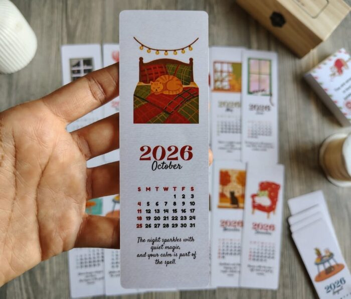 2026 Bookmark calendar - Image 6
