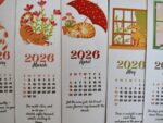 2026 Bookmark calendar - Image 2