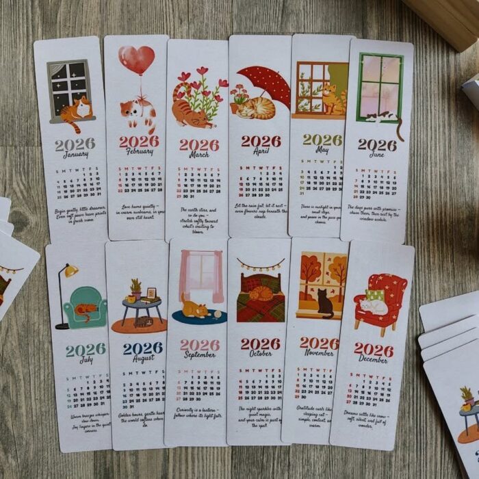 2026 Bookmark calendar - Image 5
