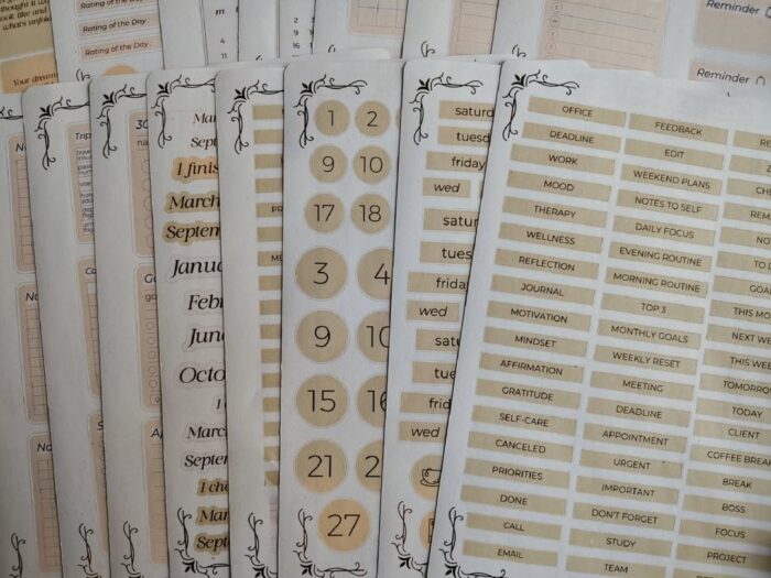 Planner Sticker Sheets - Image 11