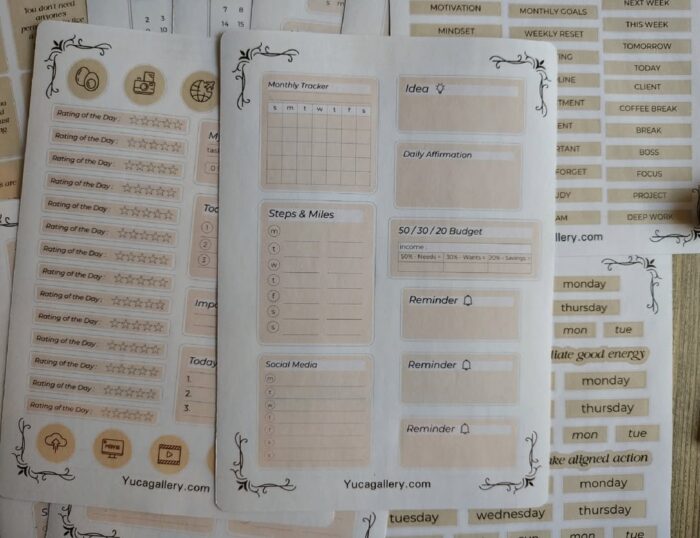 Planner Sticker Sheets - Image 4
