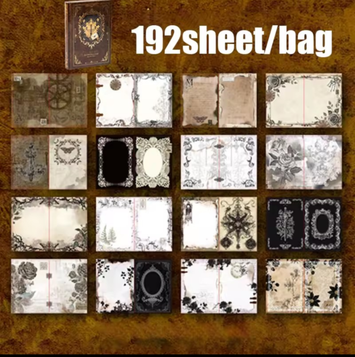 Vintage printed notebook - Image 4