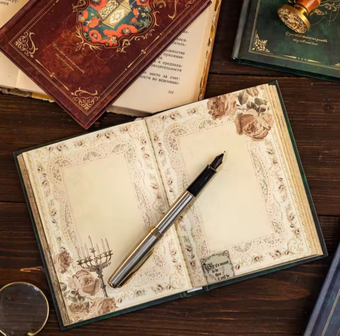 Vintage printed notebook - Image 3