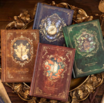 Vintage printed notebook