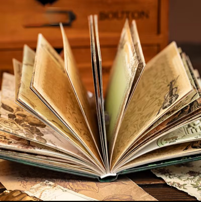 Vintage printed notebook - Image 5