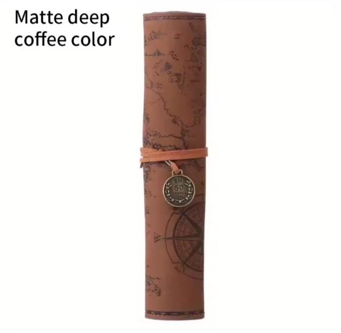 vintage roll pencil bag - Image 6