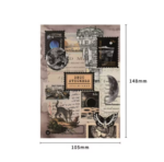 vintage clear sticker book - Image 4