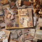 vintage clear sticker book - Image 3