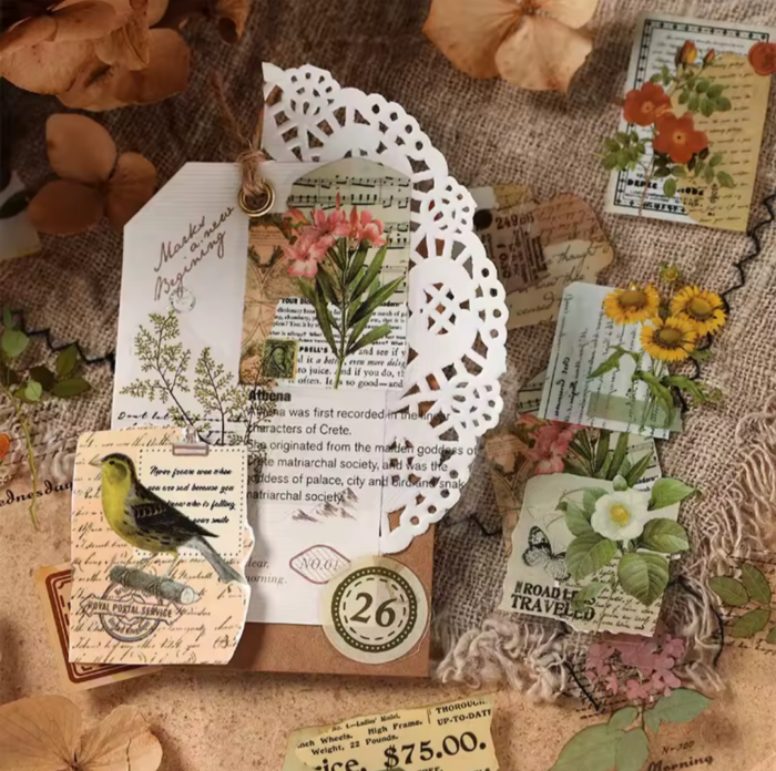 vintage clear sticker book - Image 7