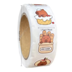 Cute sticker roll 250 pcs