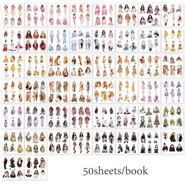 Sticker book 50 sheet - Image 2