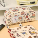 Fluffy pencil case