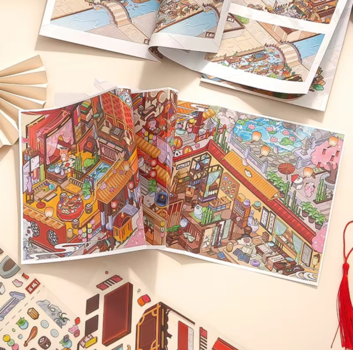 Building stickers (cafe theme) - Image 7