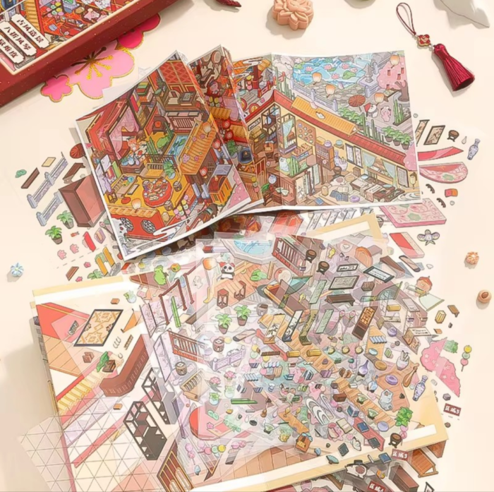 Building stickers (cafe theme) - Image 3