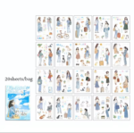 Girly sticker book (clear) - Image 5