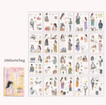 Girly sticker book (clear) - Image 6