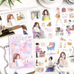 Girly sticker book (clear) - Image 2