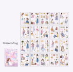 Girly sticker book (clear) - Image 4