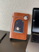 leather beautiful notebook binder - Image 3