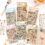 Clear sticker sheets