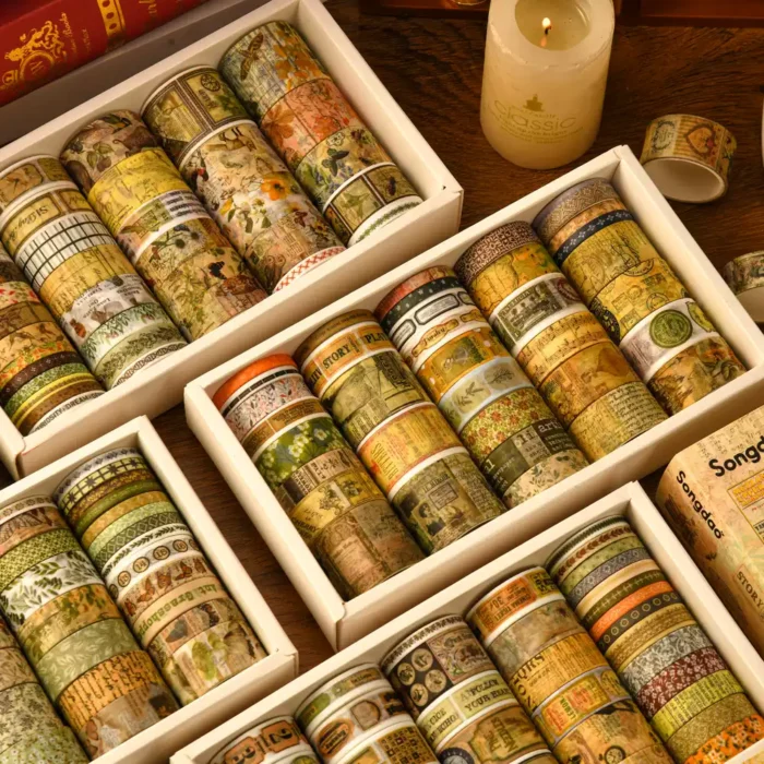 Century collection gold foil washi tape - Image 3