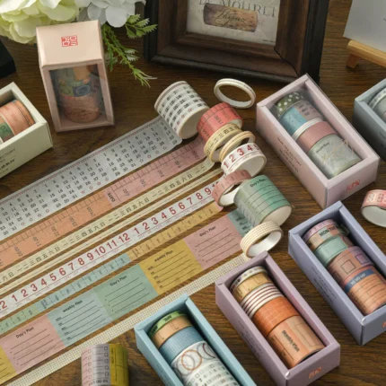 planning washi tapes