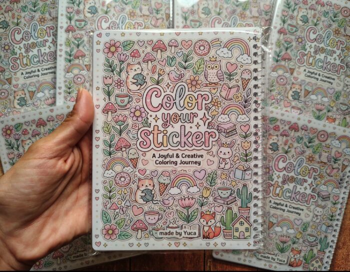 Sticker Coloring Book  “Make Your Own Stickers” - Image 15