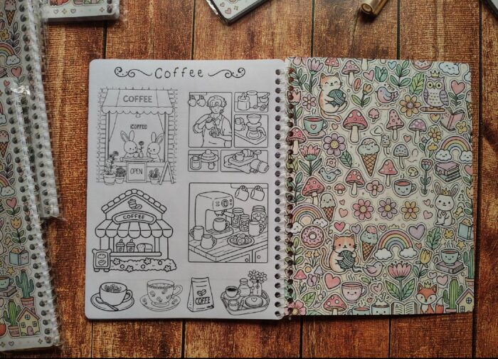 Sticker Coloring Book  “Make Your Own Stickers” - Image 3