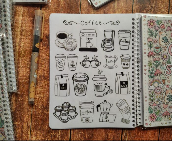 Sticker Coloring Book  “Make Your Own Stickers” - Image 17