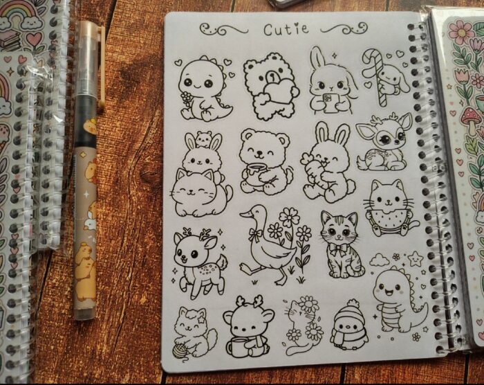 Sticker Coloring Book  “Make Your Own Stickers” - Image 16