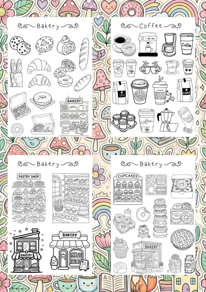 Sticker Coloring Book  “Make Your Own Stickers” - Image 12