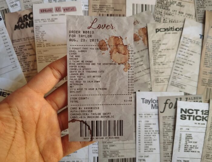 Cafe receipts - Image 6