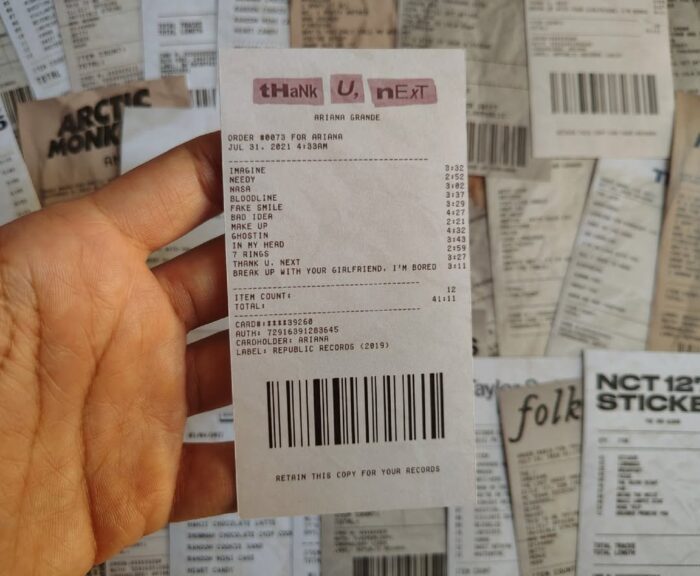 Cafe receipts - Image 7