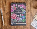 The language of flowers coloring book
