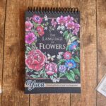 The language of flowers coloring book