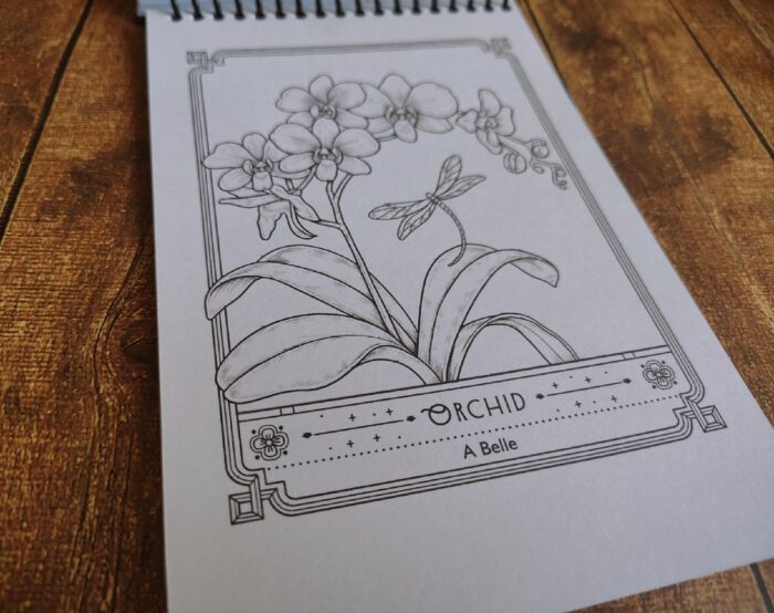 The language of flowers coloring book - Image 7