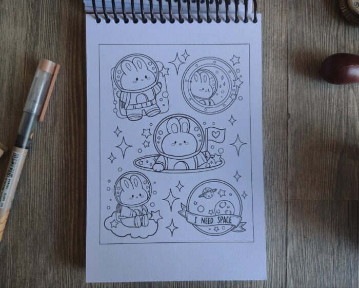 Cute little things coloring book - Image 10